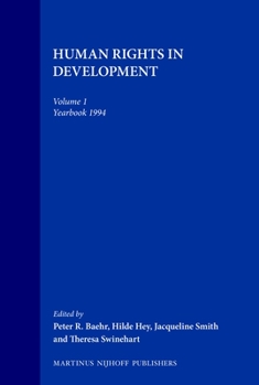 Paperback Human Rights in Developing Countries, Yearbook 1994: Yearbook 1994 Book