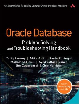 Paperback Oracle Database Problem Solving and Troubleshooting Handbook Book