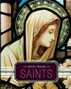 Hardcover The Mini Book of Saints Book