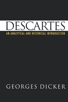 Paperback Descartes: An Analytical and Historical Introduction Book