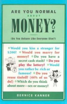 Paperback Are You Normal about Money? Do You Behave Like Everyone Else? Book