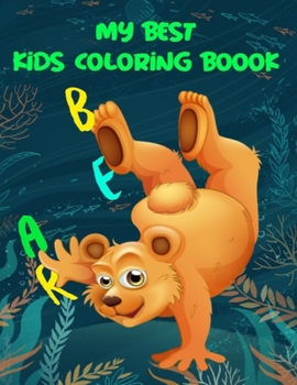 Paperback My Best Kids Coloring Book