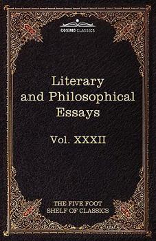 Paperback Literary and Philosophical Essays: French, German, and Italian: The Five Foot Shelf of Classics, Vol. XXXII (in 51 Volumes) Book