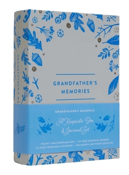 Hardcover Grandfather's Memories: A Keepsake Box and Journal Set Book