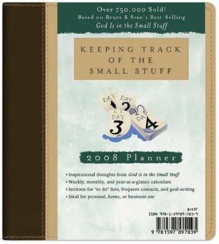 Keeping Track Of The Small Stuff Planner