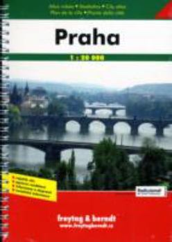 Map Prague City Atlas Book
