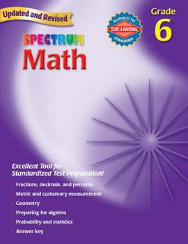 Paperback Math, Grade 6 Book