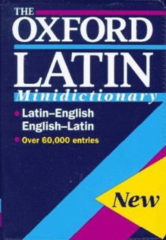 Paperback The Oxford Latin Minidictionary Book