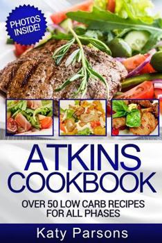 Paperback Atkins Cookbook Book