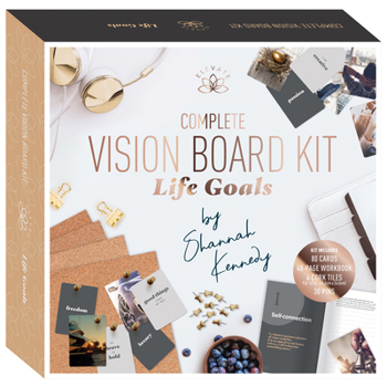 Misc. Complete Vision Board Kit Life Goals Book