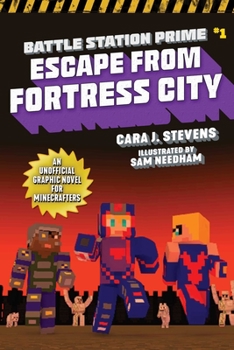 Paperback Escape from Fortress City: An Unofficial Graphic Novel for Minecrafters Book