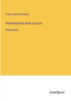 Paperback Homiletisches Real-Lexicon: Dritter Band [German] Book