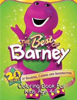 Paperback Barney Coloring Book