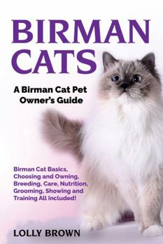 Paperback Birman Cats: A Birman Cat Pet Owner's Guide Book