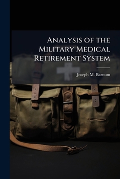 Paperback Analysis of the Military Medical Retirement System Book