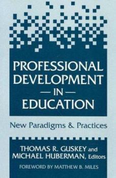 Paperback Professional Development in Education: New Paradigms and Practices Book