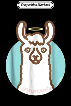 Composition Notebook: Drama Llama Innocent Angel Halo Adult Youth Lama  Journal/Notebook Blank Lined Ruled 6x9 100 Pages