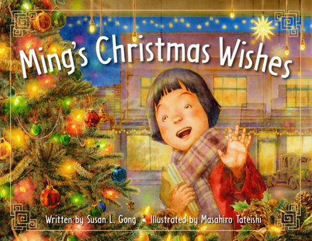 Hardcover Ming's Christmas Wishes Book