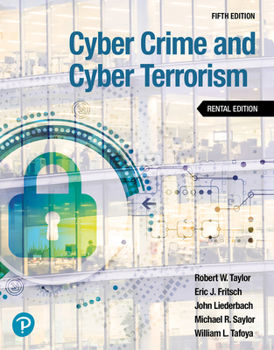 Paperback Cyber Crime and Cyber Terrorism Book