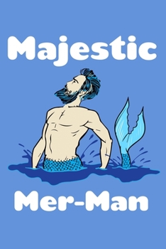 Paperback Majestic Merman: Personal Expense Tracker Book