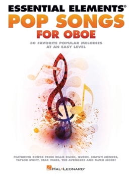 Paperback Essential Elements Pop Songs for Oboe Book