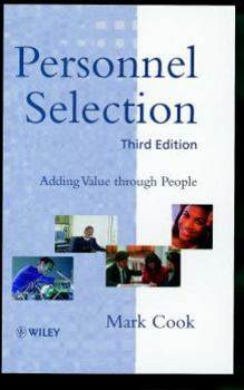 Hardcover Personnel Selection: Adding Value Through People, 3rd Edition Book