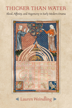 Paperback Thicker Than Water: Blood, Affinity, and Hegemony in Early Modern Drama Book