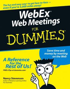 Paperback Webex Web Meetings for Dummies Book