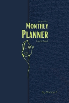 Paperback Monthly Planner - Undated Book