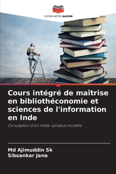 Paperback Cours intégré de maîtrise en bibliothéconomie et sciences de l'information en Inde [French] Book