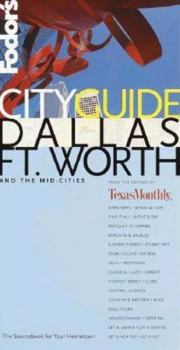 Paperback Fodor's Cityguide Dallas/Ft. Worth, 1st Edition Book