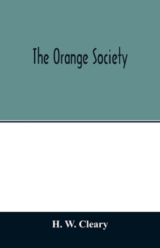 Paperback The Orange Society Book