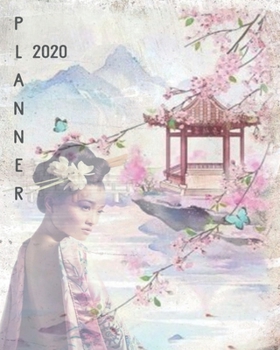 2020 Planner: and Calendar | Vintage Japanese Woman | Business, Professional and Personal Diary | Keep All Appointments In One Place | Plenty Of Space ... | Monday to Sunday | Big Format: 8x10 inches