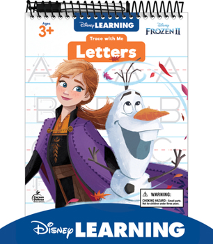 Spiral-bound Trace with Me Disney/Pixar Letters [With Dry-Erase Pen] Book