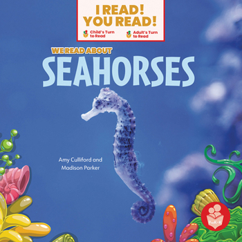 Paperback We Read about Seahorses Book