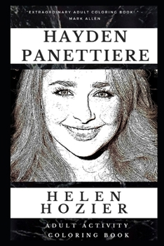 Hayden Panettiere Adult Activity Coloring Book