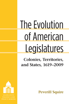 The Evolution of American Legislatures: Colonies, Territories, and States, 1619-2009