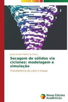 Paperback Secagem de sólidos via ciclones: modelagem e simulação [Portuguese] Book