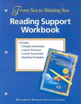 Paperback HMSS Reading Support Workbook, From Sea to Shining Sea, LV 3 Book