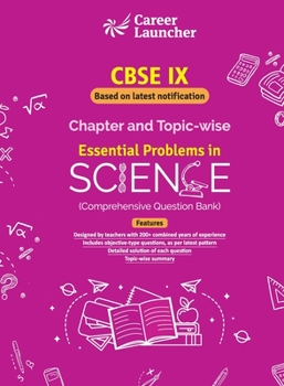 Paperback Cbse Class IX 2021 Science Chapter & Topic?wise Question Bank Book