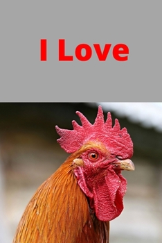 Paperback I Love: notebook journal Book