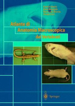 Paperback Atlante Di Anatomia Macroscopica Dei Vertebrati [Italian] Book