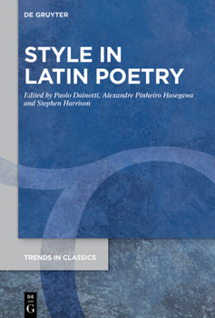 Hardcover Style in Latin Poetry Book