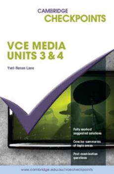 Paperback Cambridge Checkpoints Vce Media Units 3 and 4 2012-2017 Book