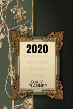 2020 Daily Planner: Monthly Personal Organizer With Motivational Quotes Daily Agenda & Appointment Book with Note Pages (Vintage Look)