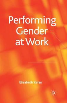 Paperback Performing Gender at Work Book