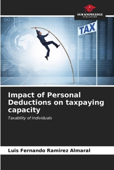Paperback Impact of Personal Deductions on taxpaying capacity Book