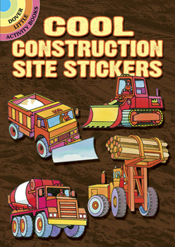 Paperback Cool Construction Site Stickers Book