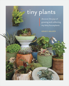 Paperback Tiny Plants: Discover the Joys of Growing and Collecting Itty-Bitty Houseplants Book