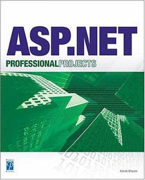 Paperback ASP.NET Professional Projects Book